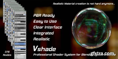 Vshade 1.8.2 - Professional Shader System For Blender Cycles And Eevee