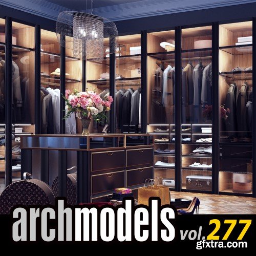 Evermotion - Archmodels vol. 277 - Modern Wardrobes