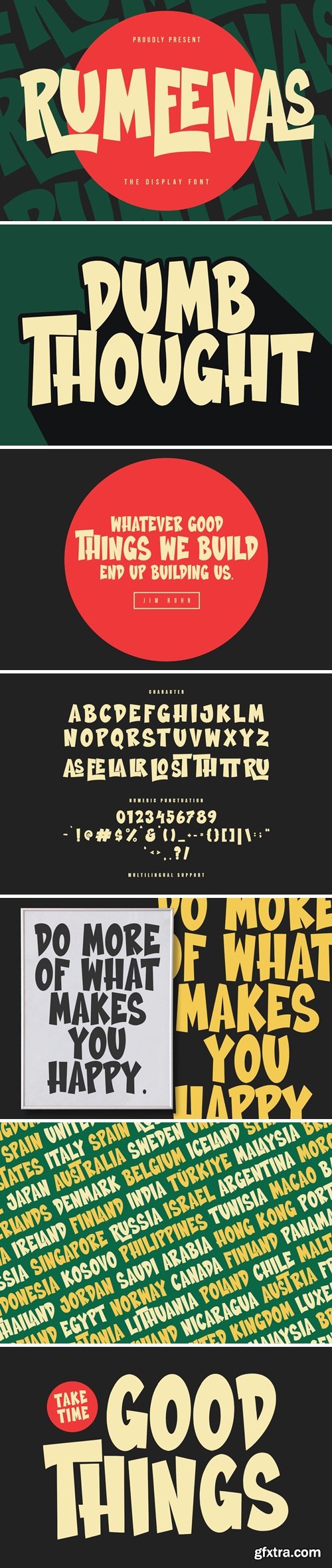 CM - Rumeenas Display Font 289429892