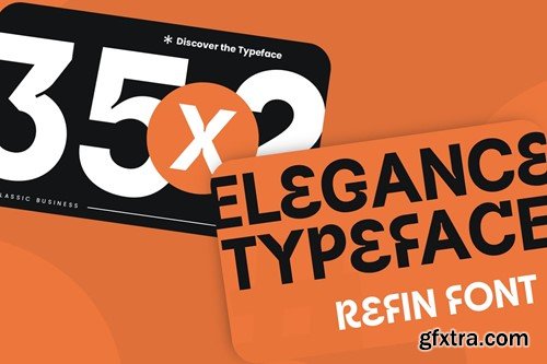 Refin - Headline Display Font 2JK52QG