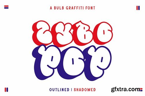 Zybo Pop - Bulb Graffiti Font QX9UKL5