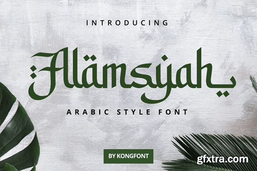 Alamsyah - Elegant Arabic Style Font D6TYFW9