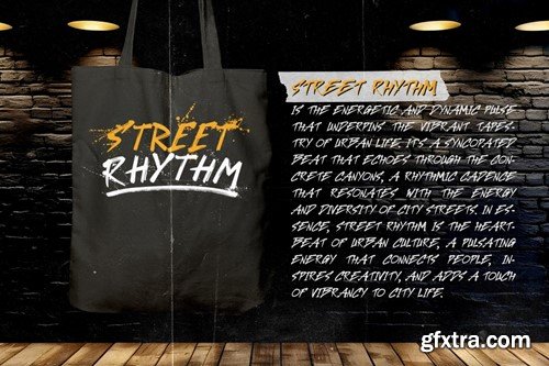 Street Rhythm Marker Graffiti Y2k Display Font GRSEKQB