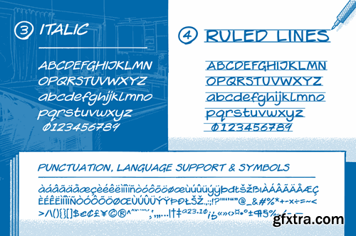 Architect Pro - A Technical Handwriting Font XRWZ87K