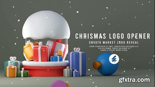 Videohive Christmas Logo Reveal 55383226