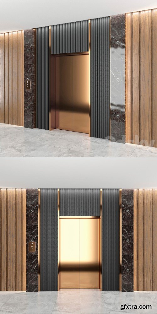 Wall panel elevator