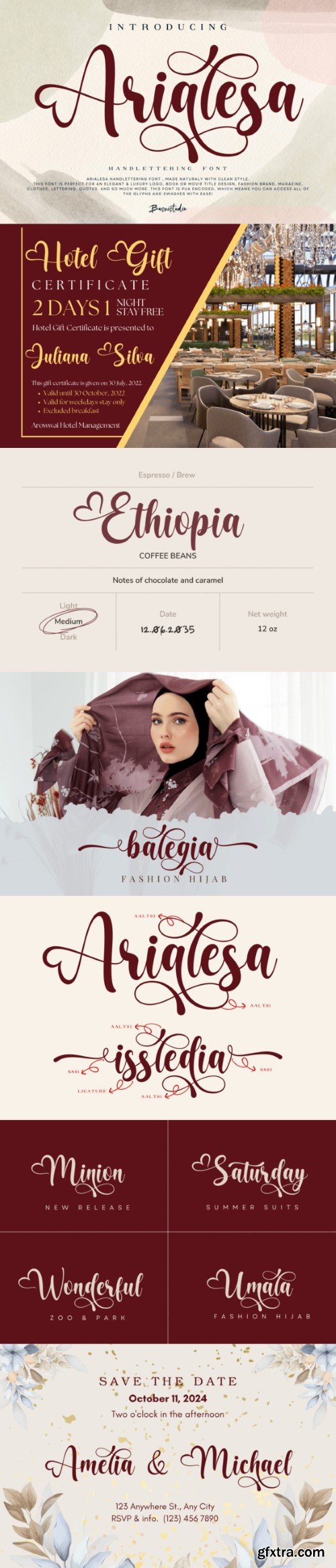 Arialesa Font