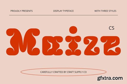 Maize – Bold Font AMFCGEN