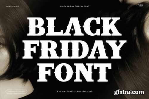 Black Friday - Elegant Display Serif Font UEFRKK6