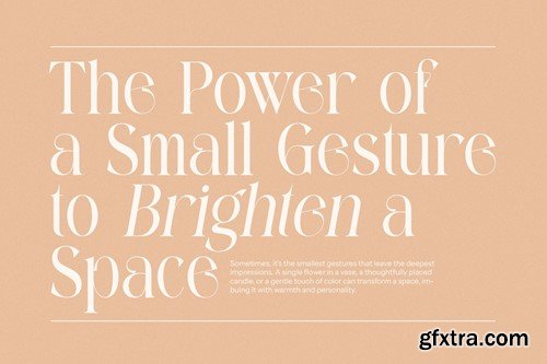 Mefgan - Modern Serif Font FL6BR56