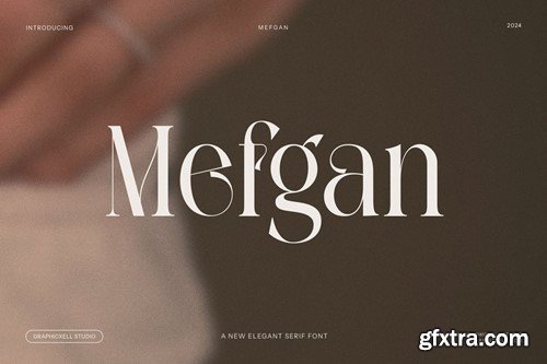 Mefgan - Modern Serif Font FL6BR56