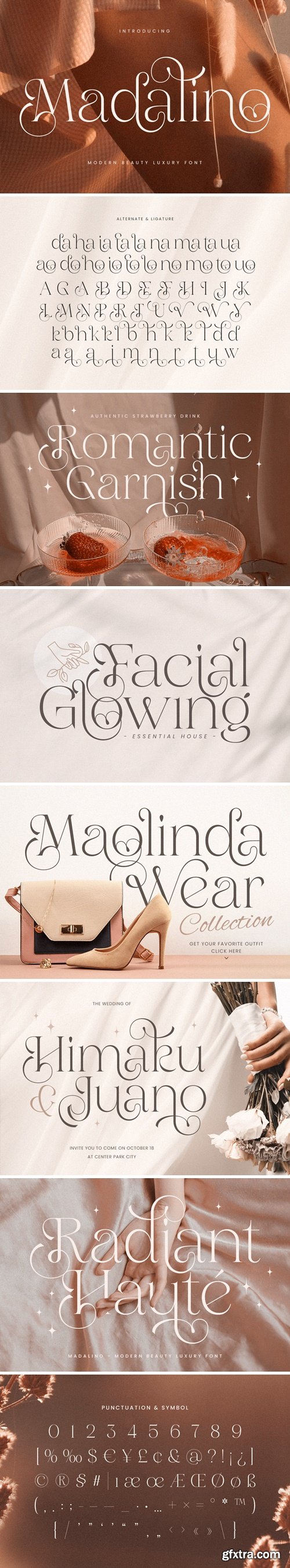 Madalino - Modern Beauty Luxury Font