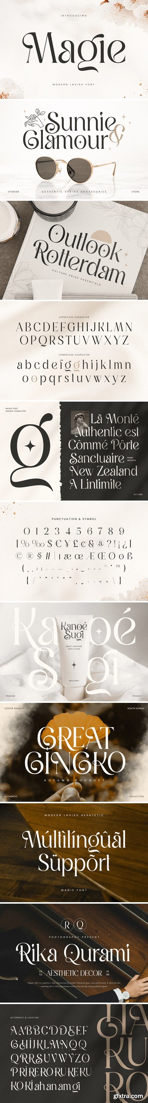 Magie - Modern Lavish Font