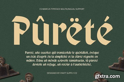 Marcus – Blackletter Font XNNQK23