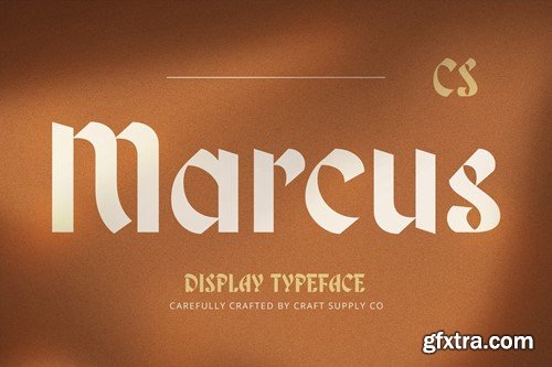 Marcus – Blackletter Font XNNQK23