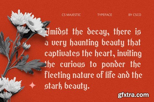 Majestic – Blackletter Font D3J9J3Y