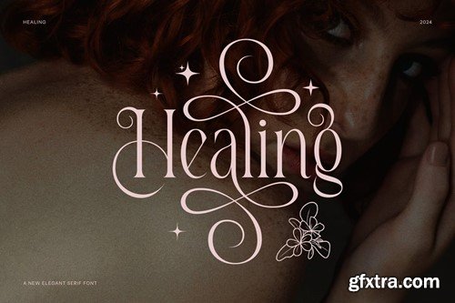 Healing Elegant Serif Font TB5FF2P