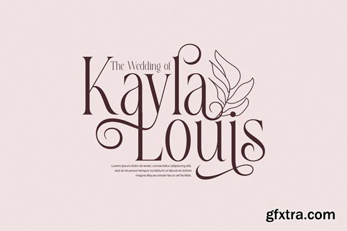 Healing Elegant Serif Font TB5FF2P