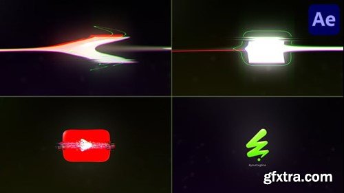 Videohive Glitch Distortion Logo Reveal for After Effects 55412904