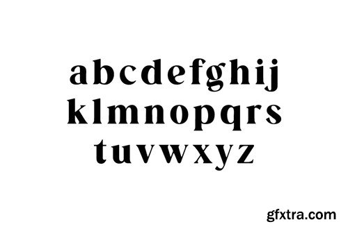 Retrosome Serif Display Font LEKQVSL