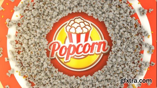 Videohive Popcorn Logo Reveal 37871121