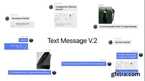 Videohive Text Messages After Effects 55359697