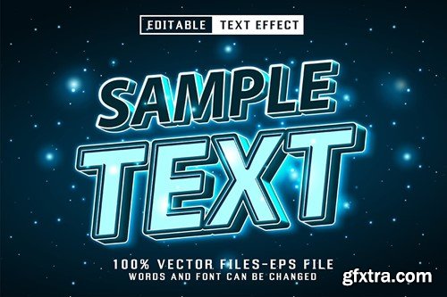 New Year Neon Text - Editable Text Effect 367XJNY