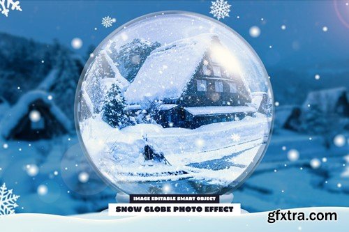 Snow Globe Photo Effect JLCF9CU