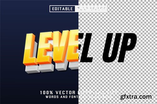 Level Up 3d Text - Editable Text Effect X79T3CB