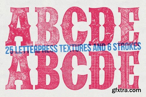 Instant Letterpress - PSD Effect Template GMXL46T