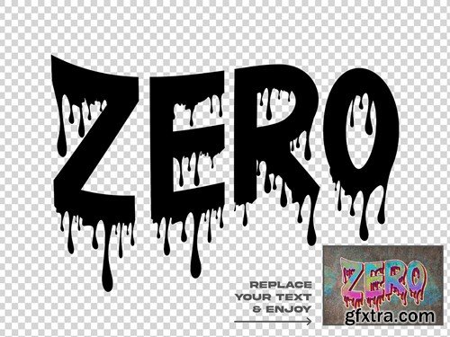 Graffiti Style Editable Text Effect Set CXJE4MQ