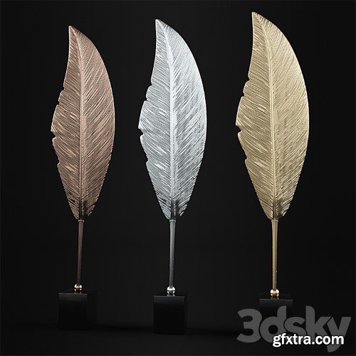 Paradise Leaf Sculpture