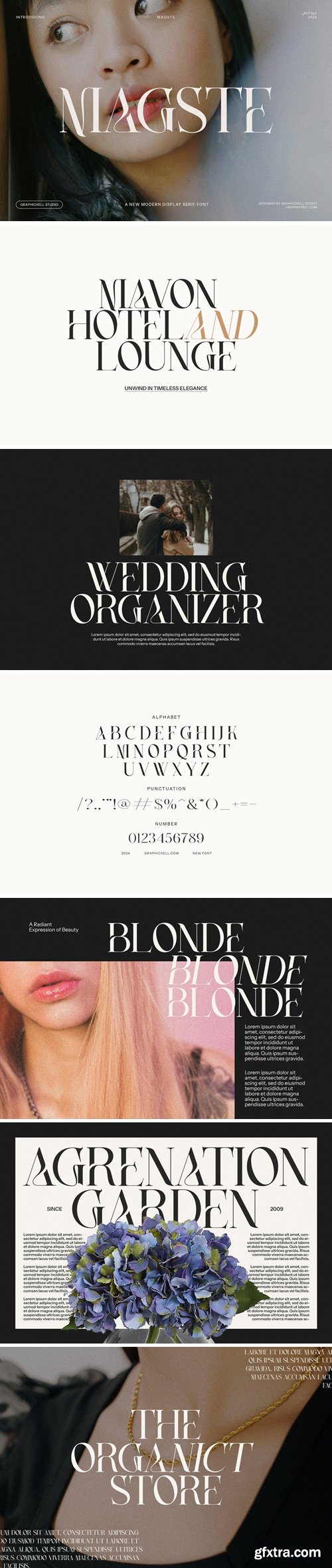 Magste - Elegant Display Serif Font