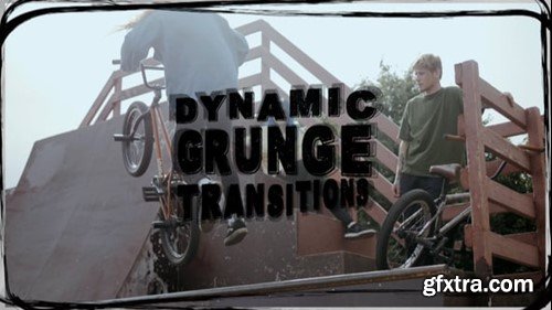 Videohive Dynamic Grunge Transitions 55389935