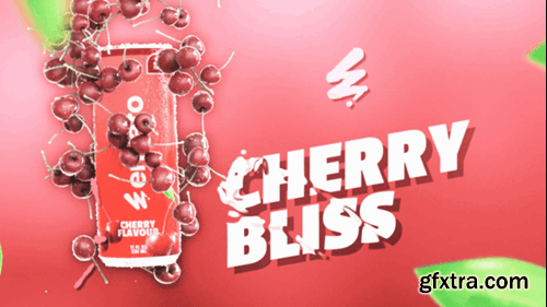 Videohive Cherry Bliss Can Mockup 55381323