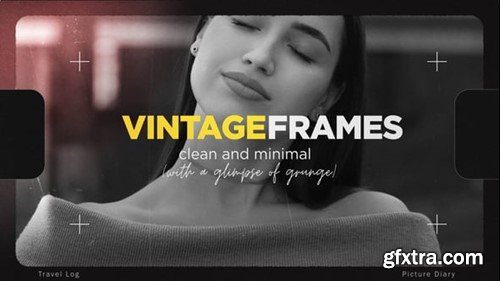 Videohive Vintage Frames Slideshow 55381352