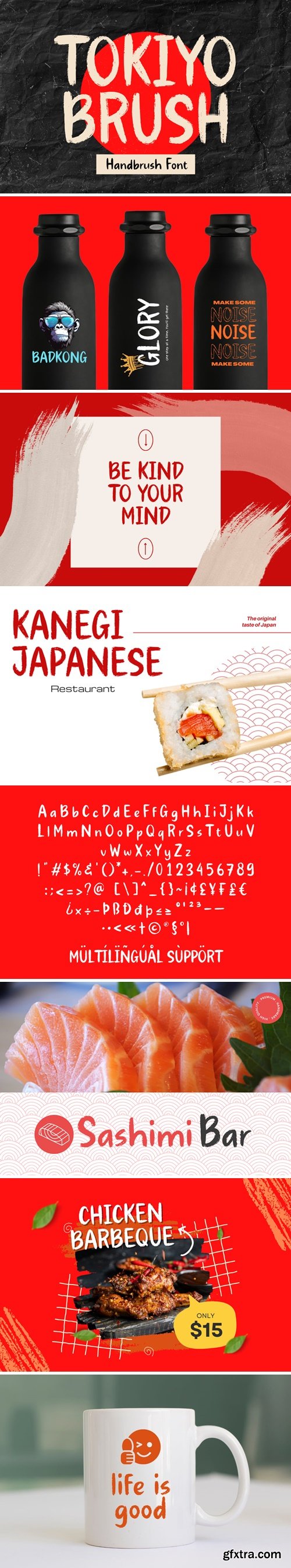 CM - Tokiyo Brush - Brush Font 289660843