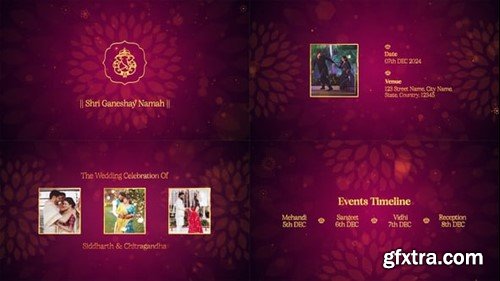 Videohive Indian Wedding Invitation 55392943