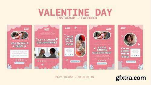 Videohive Valentine Day Instagram Stories 55417183