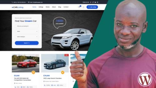 Udemy - How to Build a Car Listing Website With WordPress