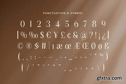 Modesta - Unique Ligature Luxury Font N4FEFAE