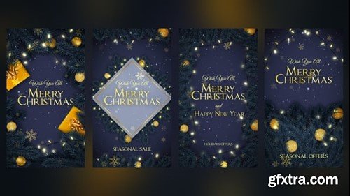 Videohive Merry Christmas Instagram Stories 55418751