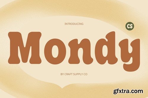 Mondy – Retro Font ZARLQVD