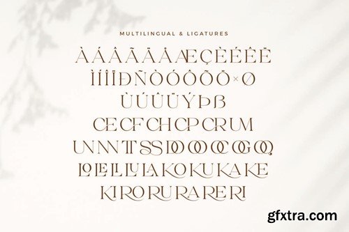 Rossce Beautiful Serif Font NBU72Z8