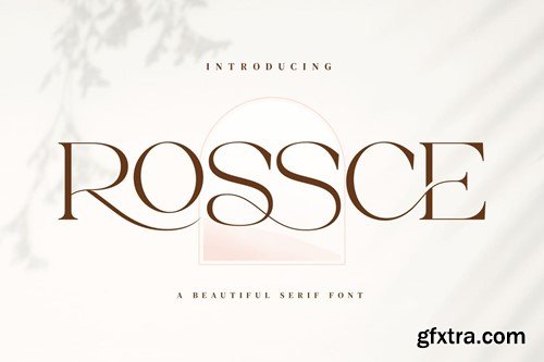 Rossce Beautiful Serif Font NBU72Z8