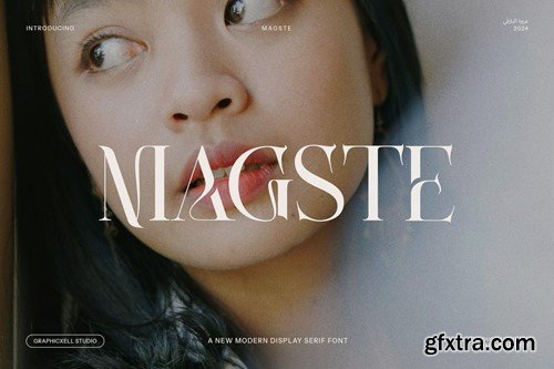 Magste - Elegant Display Serif Font BB3FGJR