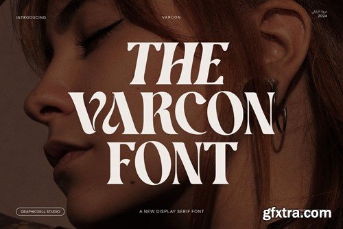 Varcon - Elegant Display Serif Font MQSVBW8