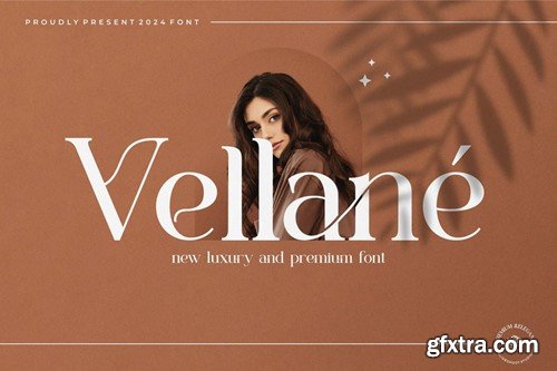 Vellane || Serif Font G7H6K6Z