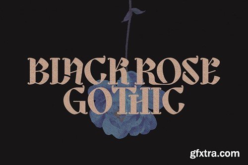 Black Rose Gothic Font 4LZZ8FR