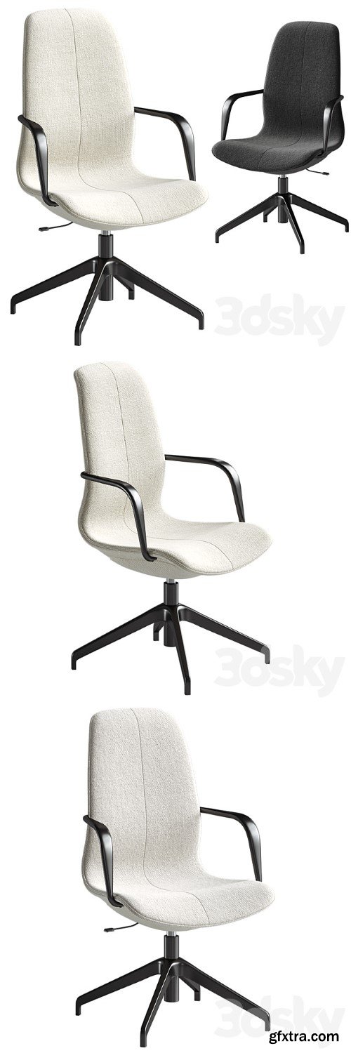 Conference Chair with Armrests